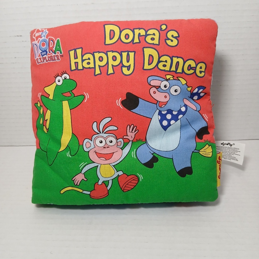 Dora The Explorer Dora's Happy Dance Hand Puppet Book Early Language Development